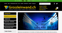 Desktop Screenshot of grossleinwand.ch